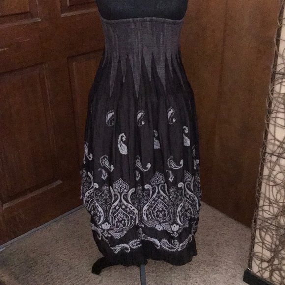 EUC! Designer Lipis 4 in 1 Midi-Maxi Dress/Skirt - Picture 2 of 5